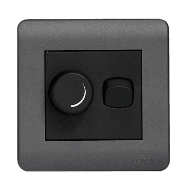 SCINTILLA 400Watt Light Dimmer Controller with Switch B/Matte with GM/Matte Surround