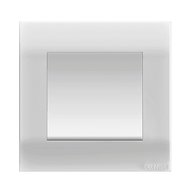 AKOYA 16Amp. 1Gang 1Way Switch White with White Surround