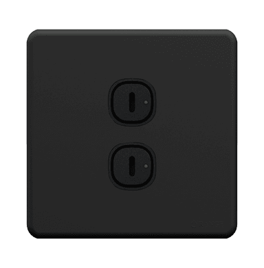 ENIGMA 2.1Amp. 2Gang Type-C USB Charger Outlet Gunmetal (British Standard)