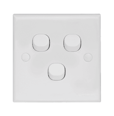 CLASSIC 10Amp. 3Gang 1Way Switch