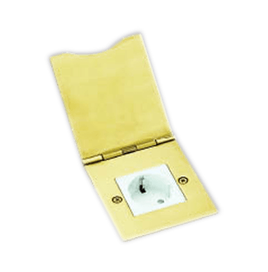 SPARTA Empty 2 Module Desktop Open Flat-Plate with Box 81x102mm - Gold - without modules