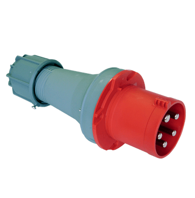 ATLANTIS CEE Series 63Amp. 230V IP44 2P+E Plug 50/60Hz - 6h