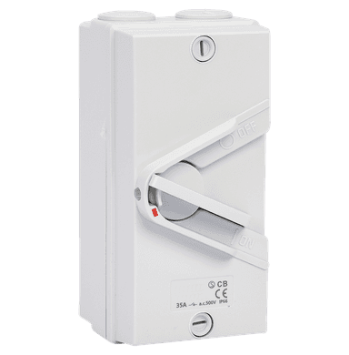 ATLANTIS 56Series 20Amp. 250V IP66 2Pole Isolating Switch