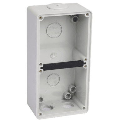 ATLANTIS 56Series 2Gang  Enclosure 198X101X63mm