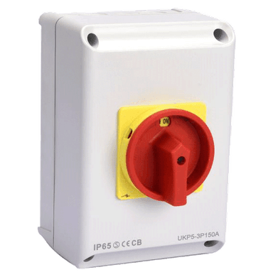ATLANTIS 56Series 63Amp. 230-440V IP65 4Pole Surface Mounted Isolating Switch Metal