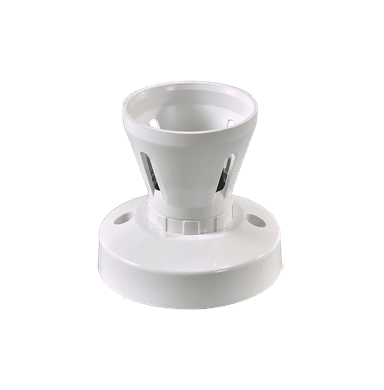 2Terminal Straight Batten Holder White