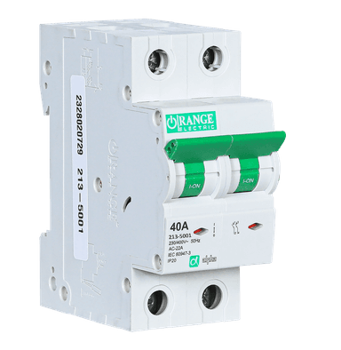 ALPHA 40Amp. 2Pole 230/400V ISOLATOR
