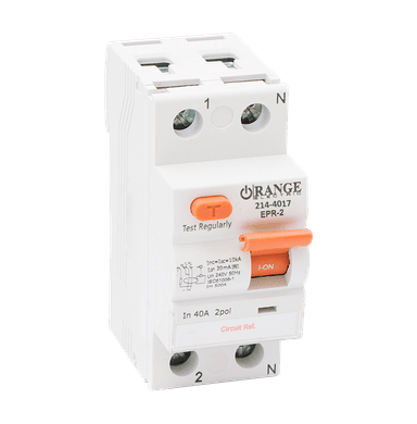 10KA 40Amp. 2Pole 30mA, 230V RCCB 