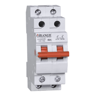 Changeover Switch 2Pole 40Amp. MCB TYPE