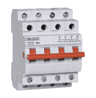 Changeover Switch 4Pole 40Amp. MCB TYPE