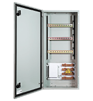 100Amp. Row DB with Bus Bar Chamber 300(W)X400(H)X100(D)mm