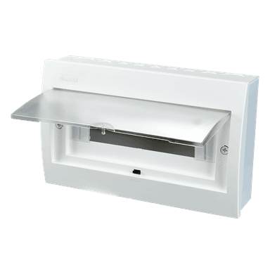 1Row 14Way Metal Distribution Box with Plastic Lid          