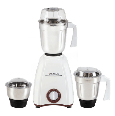 600Watt 3 Jar Mixer Grinder - White