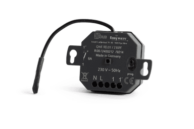 Qbus Flush-mounted wireless Easywave relay 10A potential free