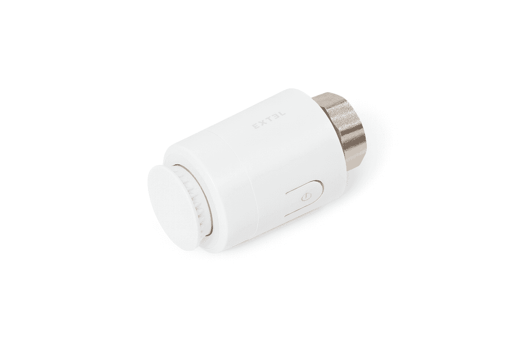 Qbus wireless Zigbee thermostatic valve for radiators