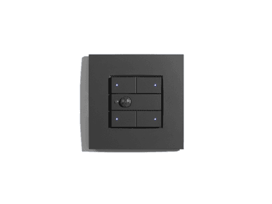 Switch-Motion detector 3 buttons Niko Anthracite 122 series RGB LED