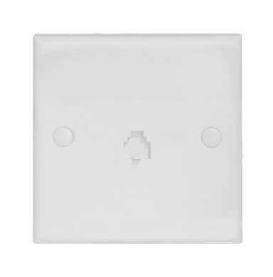 CLASSIC 1Gang 4Wire Telephone Outlet