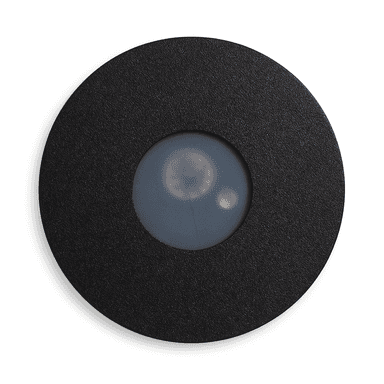 Motion & Light sensor in black housing for in-wall mounting