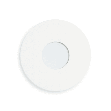Motion & Light sensor in white housing for in-wall mounting