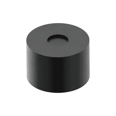 Motion & Light sensor in black metal housing for surface mounting