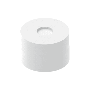 Motion & Light sensor in white metal housing for surface mounting