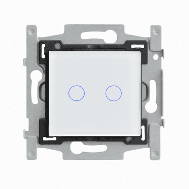 Switch 4 buttons Niko White 101 series RGB LED